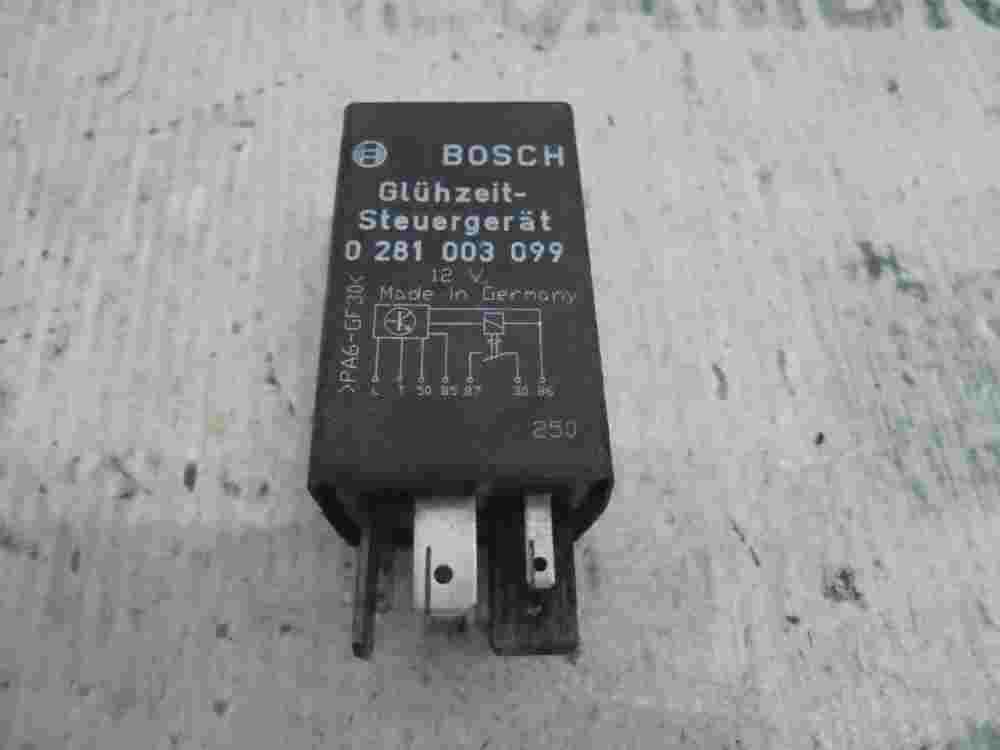Recocido controlador Glow relé enchufe VW Audi 80 90 100 BOSCH 0281003099 