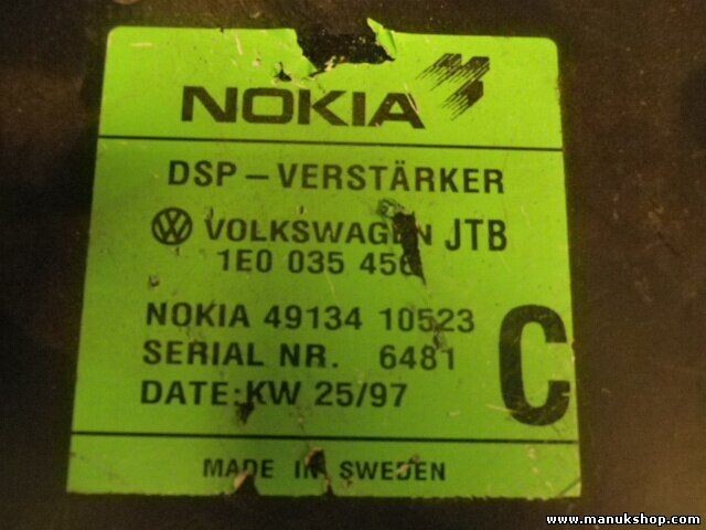 Amplificador VW Volkswagen Golf Bora 2005-2006 1E0035456 1E0 035 456 1EO035456