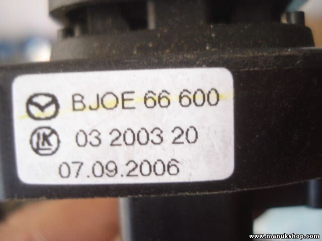 MANDO RETROVISOR Mazda 3 2006 BJOE66600 BJOE 66 600 LK 03200320 03 2003 20