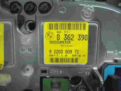 Cuadro de instrumentos BMW 5 E34 62118359362  62118362398 MOTOMETER 6160531013