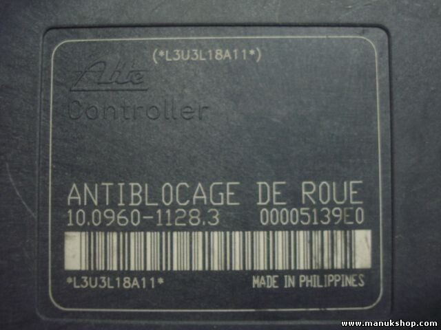 Unidad hidráulica del ABS Citroen C5 9648606980 ATE 10.0206-0072-4 10020600724