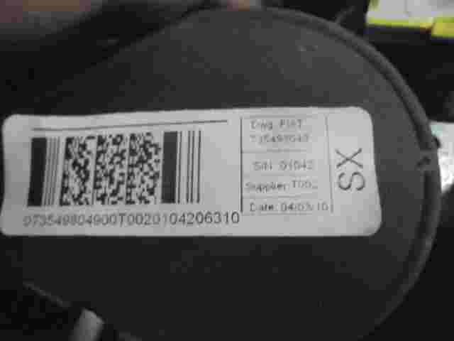 Cinturón de seguridad delantero izquierdo  Fiat Doblò 3 Cargo 735498049
