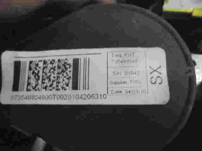 Cinturón de seguridad delantero izquierdo  Fiat Doblò 3 Cargo 735498049