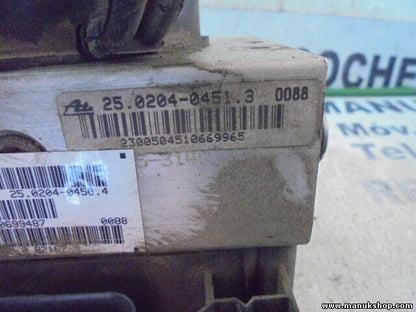Unidad hidráulica del ABS Chrysler Voyager III GS 2.4i P04721427AE 04721427AE