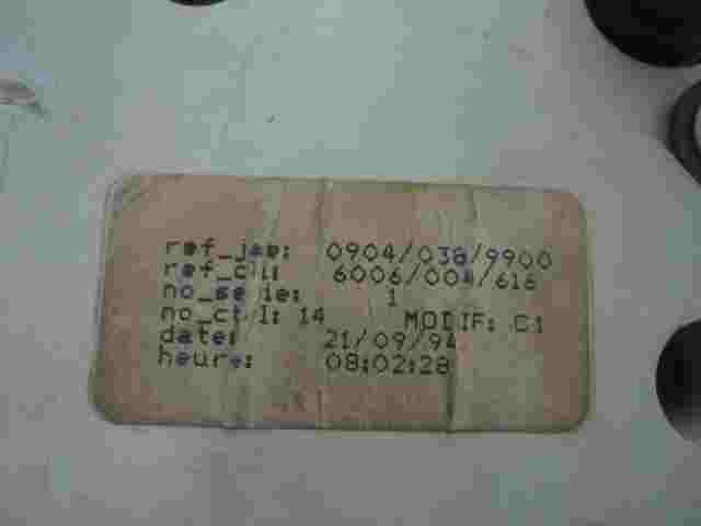 Cuadro de instrumentos  Renault Trafic I 09040389900 0904/038/9900 6006004616