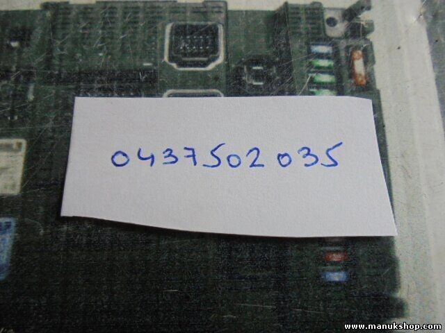 Inyector Mercedes W126 C126 0437502035