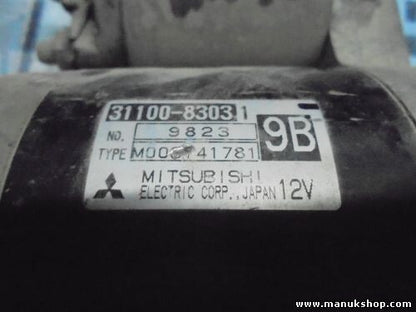 Motor de arranque Suzuki Jimny 1.3 311008303 31100 8303 M003T41781