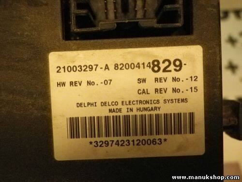 Modulo de control de la carrocería UCH Renault Espace 4 8200414829  21003297A