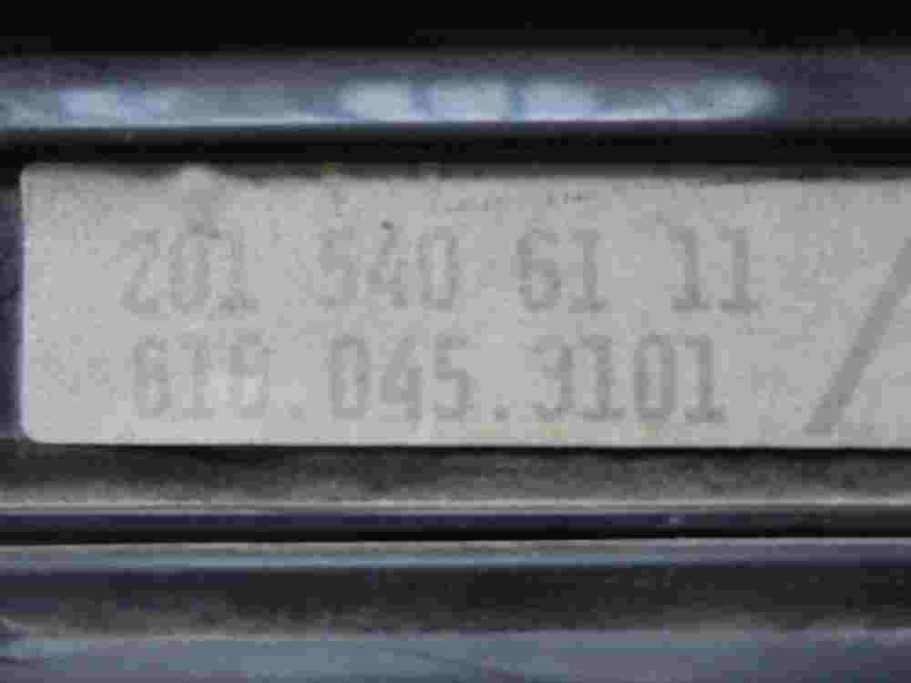 Esferas del cuadro instrumentos Mercedes-Benz W201 2015406111 5220026600