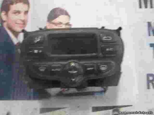 Climatizador Calefacción Clima panel de control Peugeot 206 196430550XT