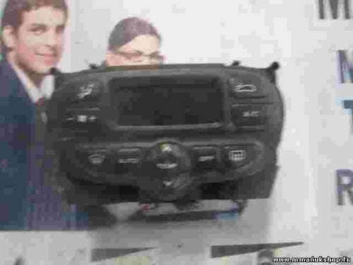 Climatizador Calefacción Clima panel de control Peugeot 206 196430550XT