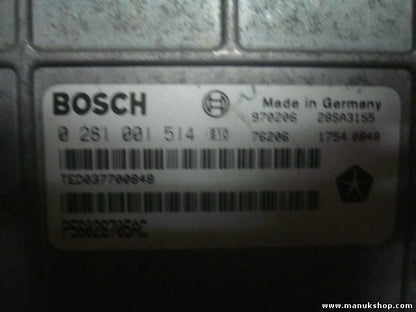 Centralita Jeep P56028705AC 56028705AC 56028705 970206 28SA3155 0281001514 76206
