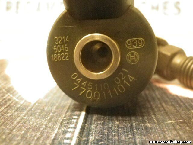 Inyectores Nissan Renault Opel 7700111014 BOSCH 0445110021 0 445 110 021