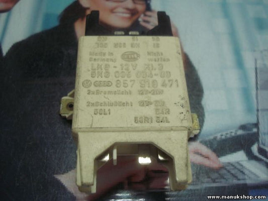 Luz de freno del relé de control  Audi 80 100 200 857919471 HELLA 5KG00503400