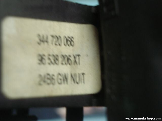 Interruptor de la columna de dirección Radio Citroen C5 Peugeot 407 96538206XT