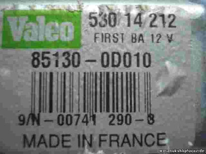 Motore tergicristallo posteriore Toyota Yaris (P1) 851300D010 VALEO 53014212