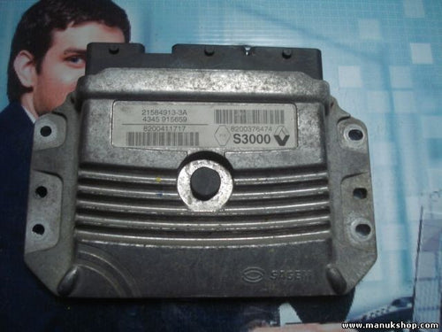 Centralita del motor Renault Modus S3000 8200376474 8200411717 21584913-3A