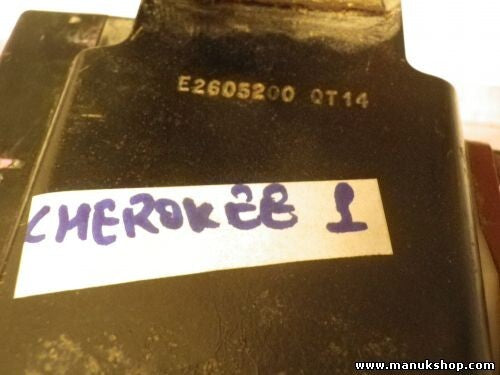 Cinturón de seguridad delantero derecho Jeep Cherokee XJ E2605200 QT14