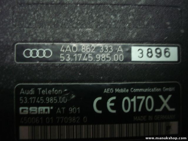 Centralita Bluetooth Teléfono Audi 100 A6 C4 2,5TDI 4A0862333A 53174598500