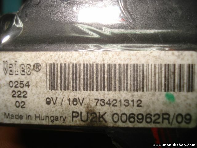 Resistencia calefaccion Opel Signum Vectra C Astra H 73421312 PU2K 006962R/09