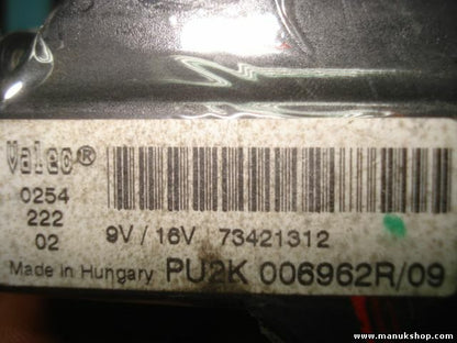 Resistencia calefaccion Opel Signum Vectra C Astra H 73421312 PU2K 006962R/09