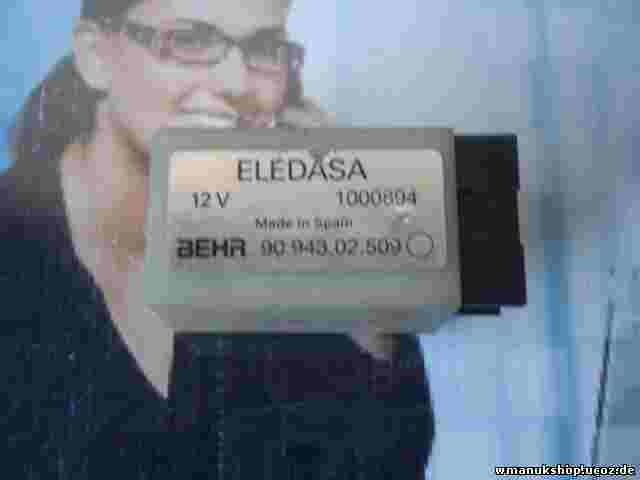 Relé Fiat Ulysse Citroen C8 Peugeot 807 Lancia Phedra 9094302509 BEHR 1000894