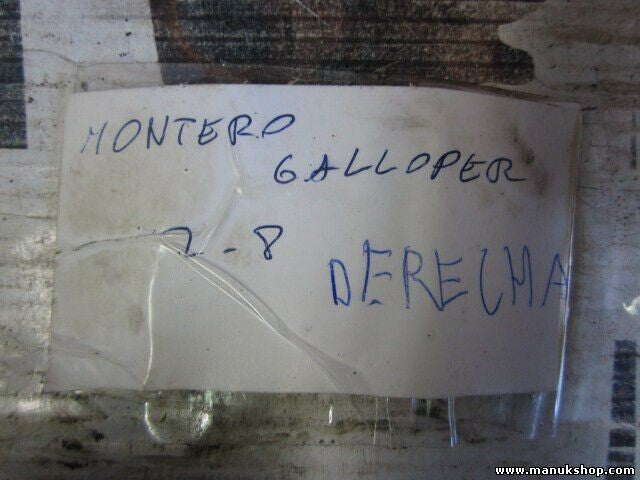 Palier transmision trasero derecho Mitsubishi 2.8 3 D0J 95AC 3D0J95AC