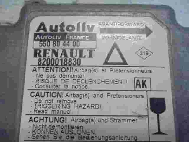 Sensore di impatto airbag Renault Laguna I (AK) 8200018830B 550804400