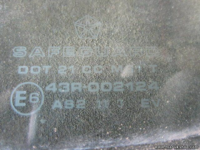 Cristal puerta delantera izquierda Jeep  Grand Cherokee I 43R002124 DOT21CCM61T 