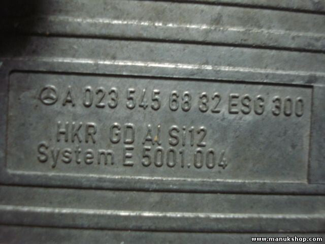 Centralita modulo electroventilador Mercedes-Benz A140 W168 A0235456832 E5001004