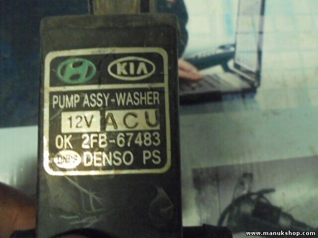 Bomba limpia parabrisas limpiaparabrisas Hyundai Santa OK2FB67483 OK 2FB-67483