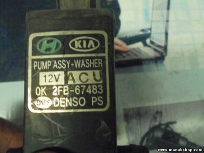 Bomba limpia parabrisas limpiaparabrisas Hyundai Santa OK2FB67483 OK 2FB-67483