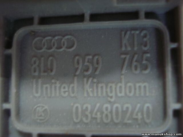 Regolazione sedili Volkswagen Audi A6 C5 8L0959765 8L09597651RS 8LO9597651RS