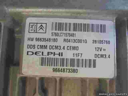 Centralina Peugeot 407 HW 9663548180 HW9663548180 9664873380 R0413C001G 28105760
