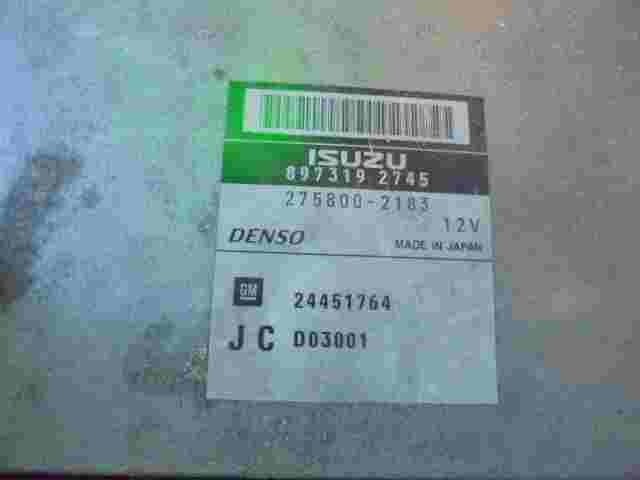 Centralita Opel Vectra GM 24451764 JC D03001 ISUZU 8973192745 DENSO 2758002183