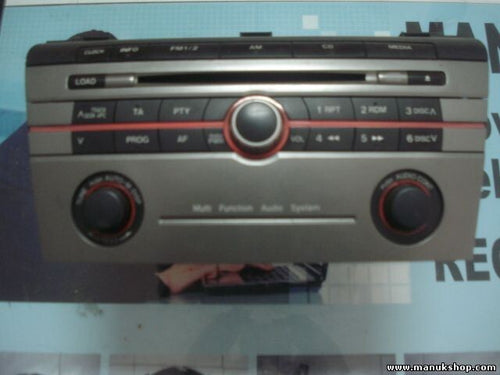 Radio CD Mazda 3 BR2B66AR0 BR2B 66 AR0 BR2B 66 9R0 BR2B669R0 MODEL NO. 14794008