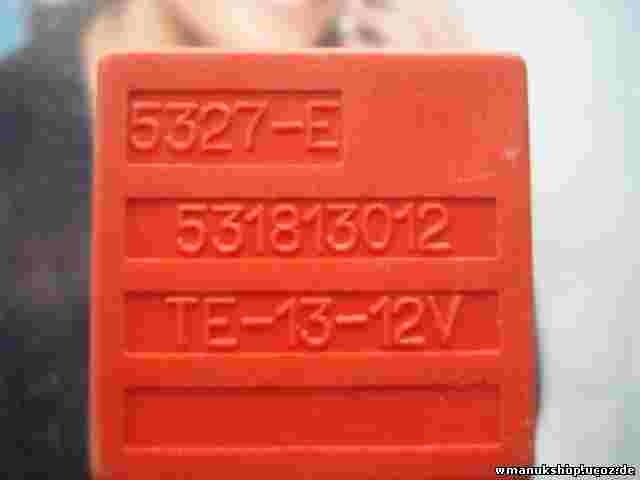 Ford Ka 531813012 5327E 5327-E 09D3 relè