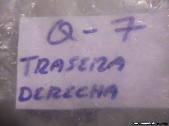  Cerradura puerta trasera derecha Audi Q7 3C4839016A 3C4 839 016 A HT-R