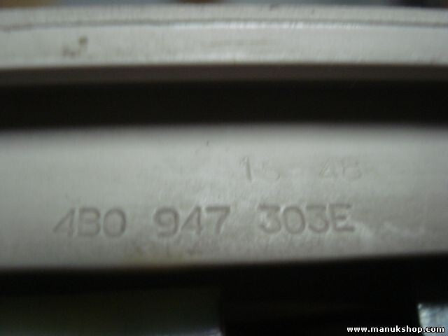 Interior de la luz interior de la luz delantera Audi 4B0947303E 4B0959613A