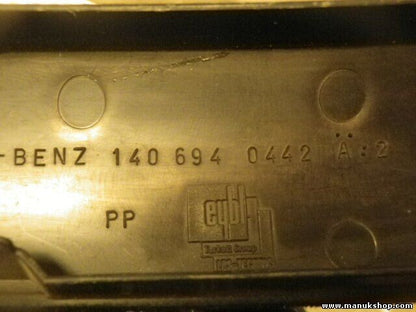 Cubierta de asiento trasero Mercedes-Benz W140 600 SE SEL 1406940442A 1406940442