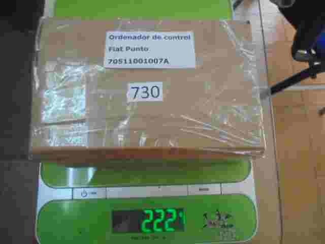 Ordenador de control del cuerpo Fiat Punto Doblo 70511001007A 70511001007 A