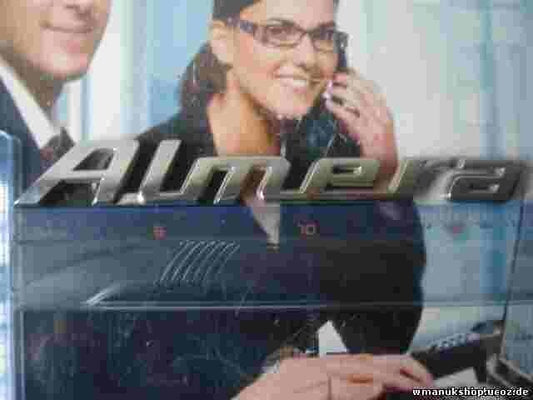 Emblema trasero  Nissan Almera 18cm