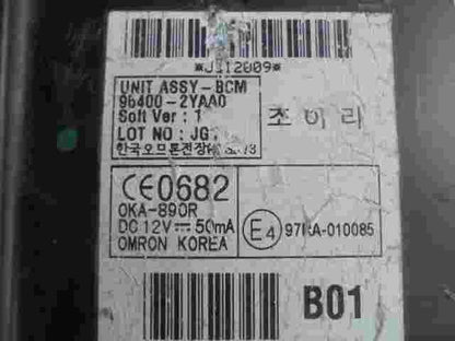 Módulo receptor GPS Hyundai Kia 954002YAA0 95400-2YAA0 OMRON Ver.1 DC 12V-50mA