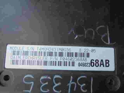 BSI Scatola fusibili Jeep Grand Cherokee P04602368AB 04602368AB T4MQH2431M0036