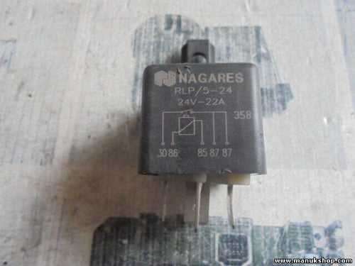 Relé NAGARES RLP/5-24 RLP524 24V-22A