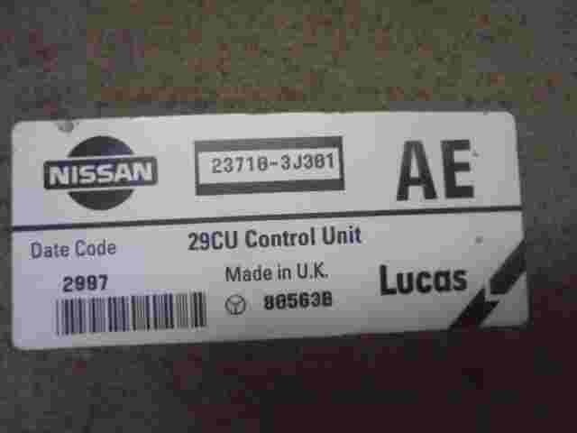 Centralina Nissan Primera P11 29CU LUCAS 80563B 237103J301 23710-3J301 AE