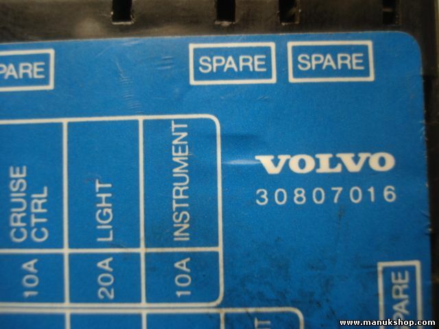 BSI VOLVO V40 S40 30807016 scatola fusibili