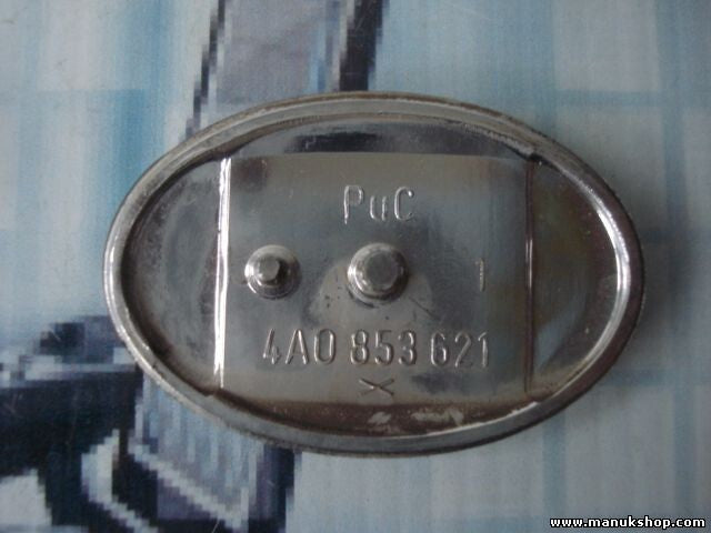 Emblema Audi 100 A6 A8 4A0853621 4A0 853 621 4AO853621