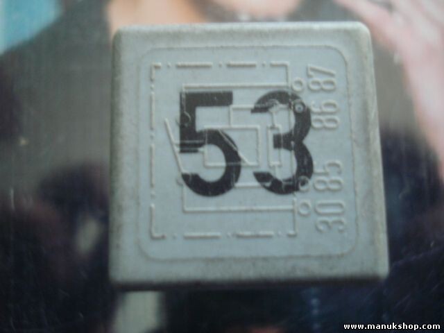 Niebla relé VW Volkswagen 141951253B 141 951 253 B WLO 22200007 22 200 007 Nr.53