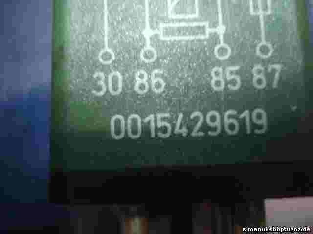 Relè Mercedes-Benz 0015429619 001 542 96 19 899886000 4RA007077-01